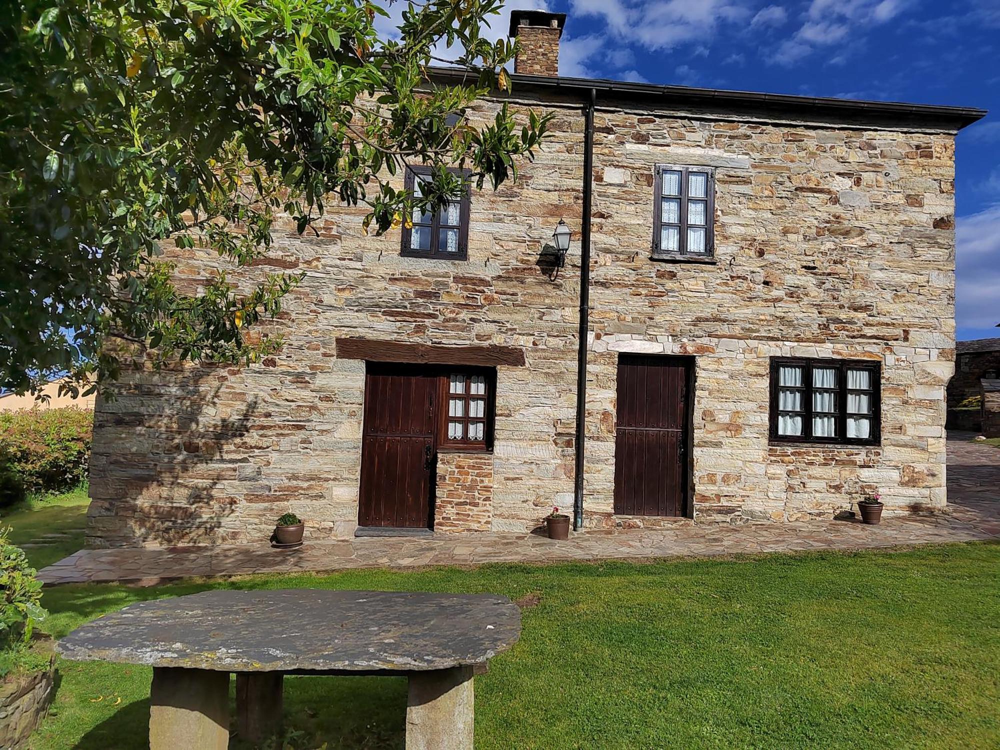 Vega de Logares Apartamentos Rurales Casa Do Cabo מראה חיצוני תמונה