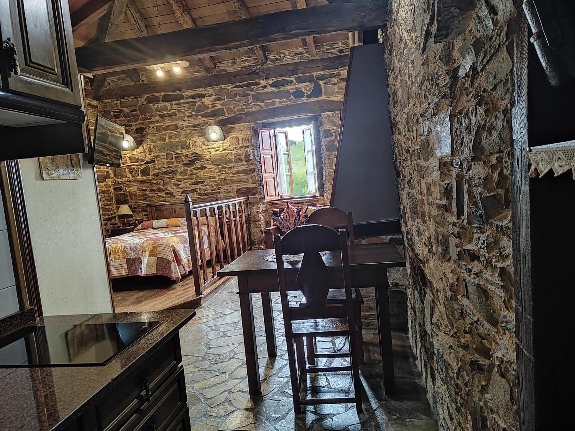 Vega de Logares Apartamentos Rurales Casa Do Cabo מראה חיצוני תמונה